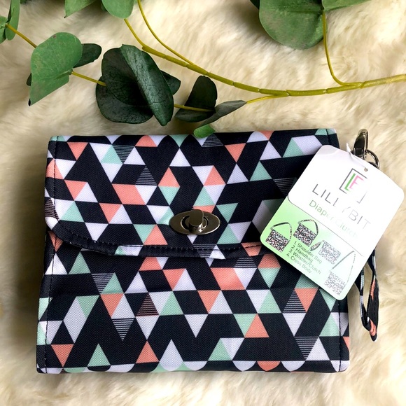 Lillybit Handbags - Lillybit Diaper Clutch Bag NWT